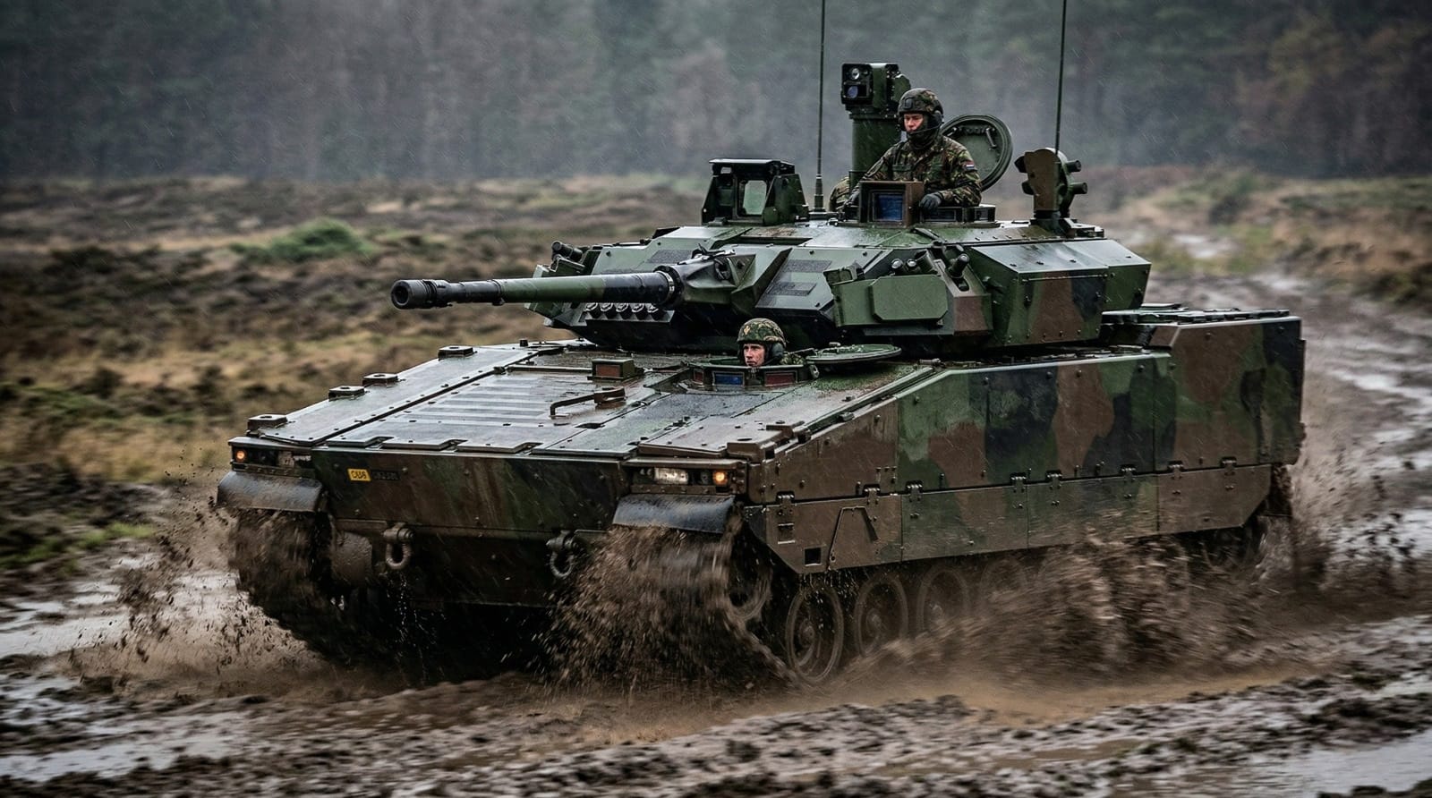 CV90 infanteriegevechtsvoertuig