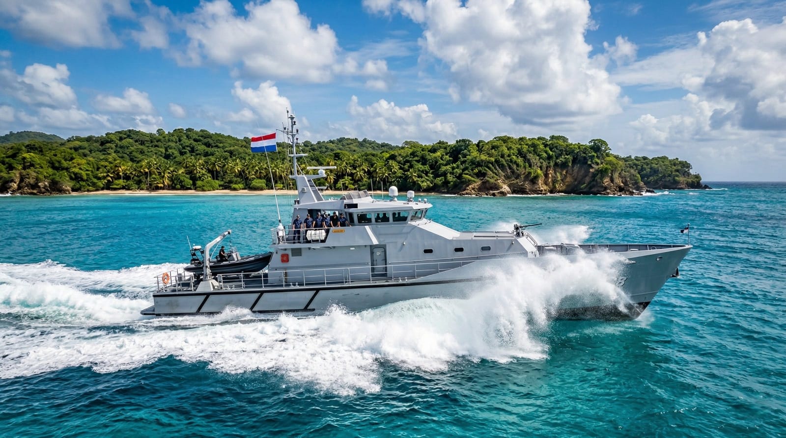Kustwacht patrouille Caribisch gebied