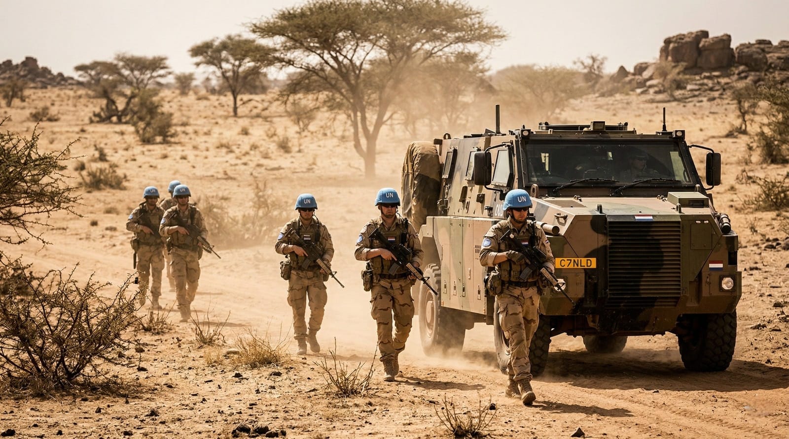 VN missie patrouille in Mali